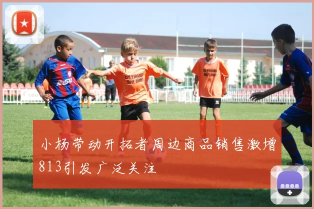小杨带动开拓者周边商品销售激增813引发广泛关注